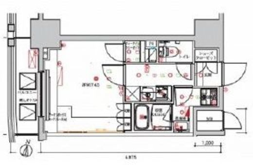 フェルクルールプレスト池袋ウエスト 10階 間取り図