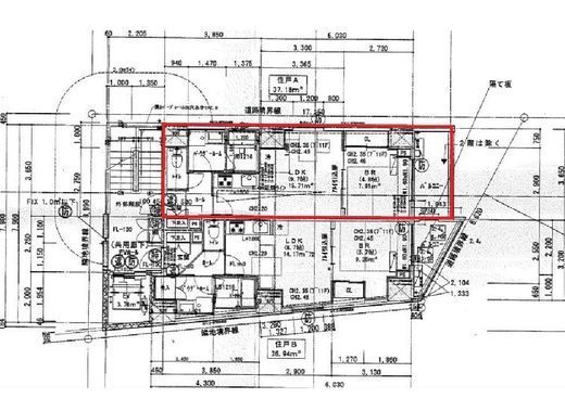 ミライズ横濱桜木町レジデンス 802 間取り図