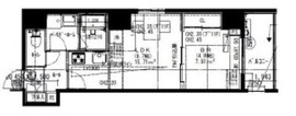 ミライズ横濱桜木町レジデンス 202 間取り図
