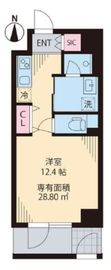 レコルトヴィル高円寺 102 間取り図