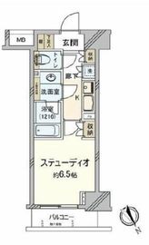 ファミール東京グランリッツ 4階 間取り図
