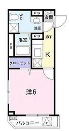 プラナ南品川 304 間取り図