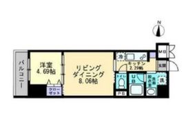 アルファレガロ亀戸 302 間取り図