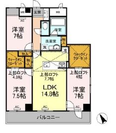 LROCKS 5階 間取り図