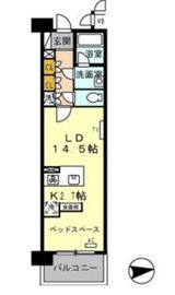 ロイヤルパークス西新井 523 間取り図