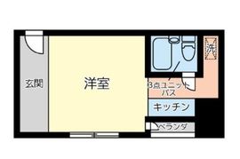 渋谷グランドハイツ 11階 間取り図