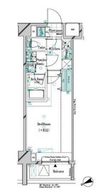 ガリシアレジデンス松陰神社 7階 間取り図