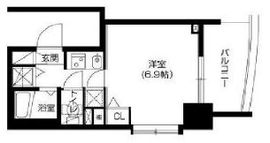 アーバネックス戸越銀座 702 間取り図