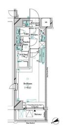 ガリシアレジデンス松陰神社 7階 間取り図