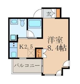 ザ・タワー芝浦 4階 間取り図