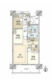 HARUMI FLAG PARK VILLAGE (晴海フラッグ パークヴィレッジ) 10階 間取り図