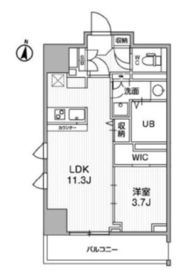 テラス森下 603 間取り図