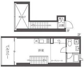 栖倭館 303 間取り図