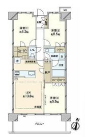 パークホームズ茅ヶ崎中央公園 5階 間取り図