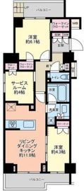 サンウッド神楽坂 1階 間取り図
