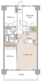 アーバンパーク船堀 208 間取り図