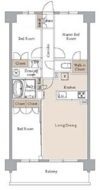 アーバンパーク船堀 407 間取り図