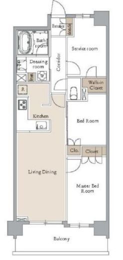 アーバンパーク船堀 603 間取り図