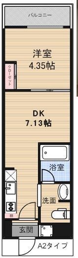 アーバンパーク東日暮里 302 間取り図