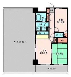 ガーデンシティ金沢文庫 501 間取り図