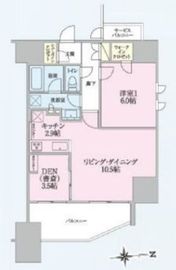 トラープランド翠命館 801 間取り図