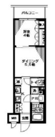 日神デュオステージ馬車道 1406 間取り図