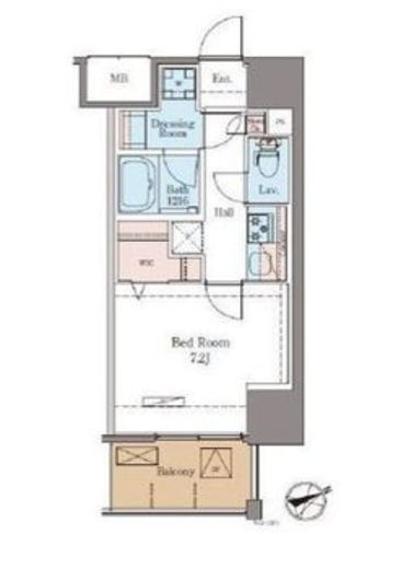 BluRock板橋 503 間取り図