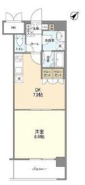 サンハイム鶴見 B305 間取り図