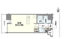 リビオレゾン上野 9階 間取り図
