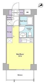 スタイリオ下丸子 302 間取り図