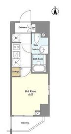 エルモサ川崎 803 間取り図