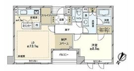 松濤アパートメント 3階 間取り図