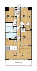 クレヴィア東白楽 2階 間取り図