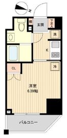 レノス新子安 706 間取り図