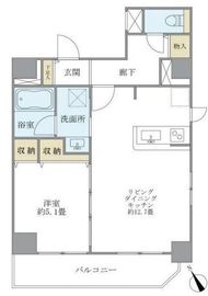 クロスポイント赤羽 801 間取り図