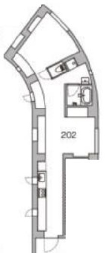 天神町place 202 間取り図