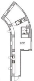 天神町place 202 間取り図