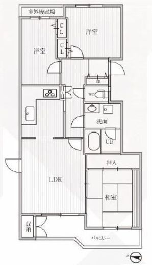 T's garden横浜反町 110 間取り図