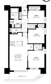 ラ・フォルム神楽坂 4階 間取り図
