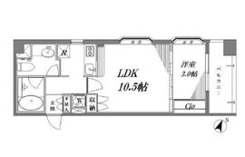 スミール都立大 409 間取り図