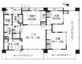 イトーピア桜新町イストハウス 7階 間取り図