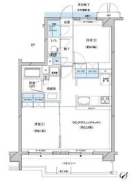 プレシス鶴見 2階 間取り図