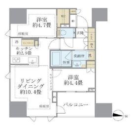 ブリリア本郷ステーションフロント 6階 間取り図