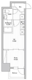 アーバンパーク日暮里 504 間取り図