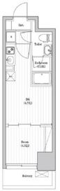 アーバンパーク日暮里 801 間取り図