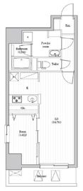 アーバンパーク日暮里 1102 間取り図