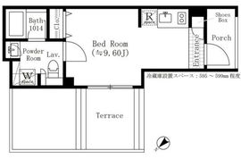 ASTILE目黒不動前 (アスティーレ目黒不動前) 104 間取り図
