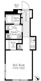 ASTILE目黒不動前 (アスティーレ目黒不動前) 303 間取り図