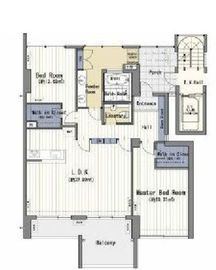 ヴィラージュヴェール松濤 202 間取り図