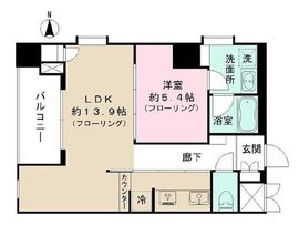 ヴェルティーク新中野 3階 間取り図